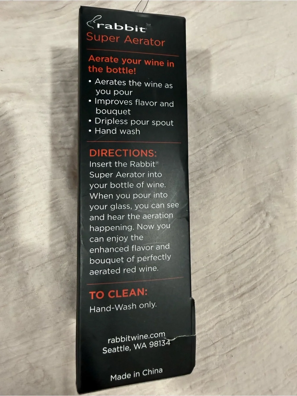 Rabbit super aerator